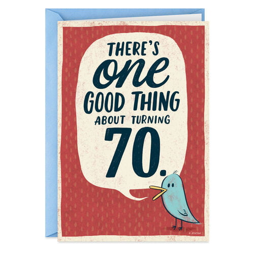 70th birthday cards 